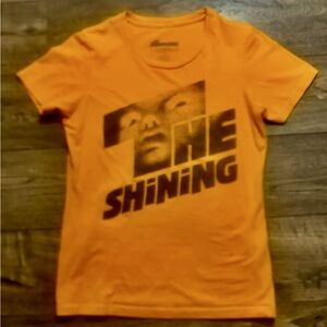 Orange The Shining Graphic T-Shirt